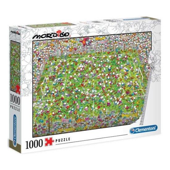 Mordillo: 1000pc "The Match" Carousel 1
