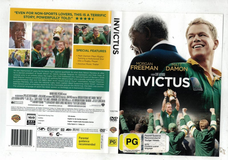 Invictus, Morgan Freeman, Matt Damon64584763864449110