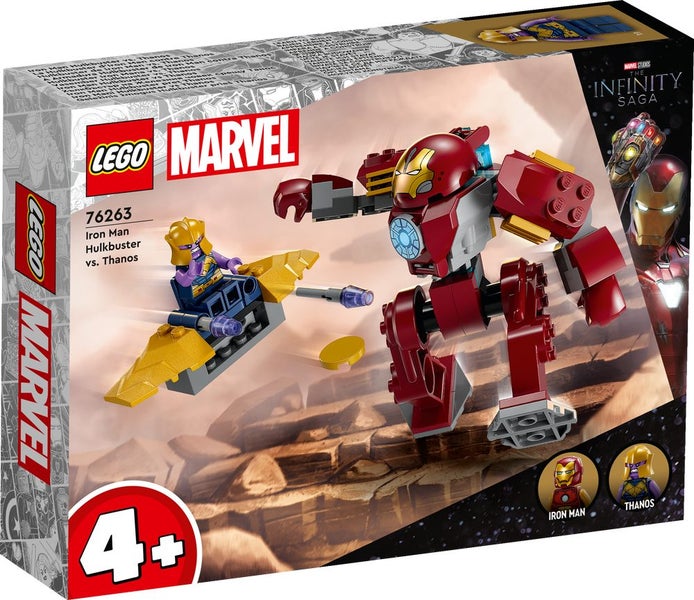 LEGO Super Heroes Marvel Iron Man Hulkbuster vs. Thanos 76263 Carousel 1