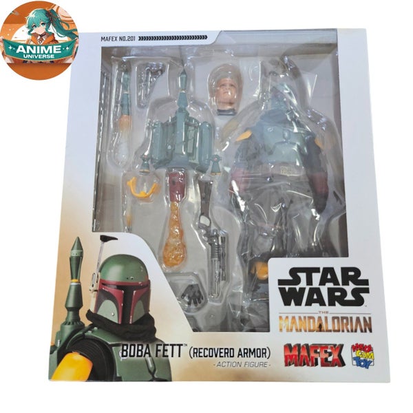 Star Wars: Mandalorian: Boba Fett - Mafex Action Figure Carousel 1