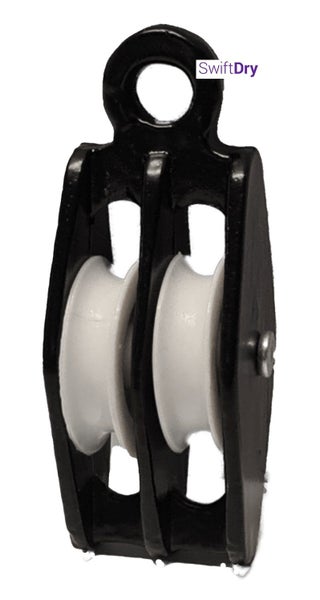SwiftDry Lifestyle Replacement Pulleys (2 Sizes - Black) Carousel 2