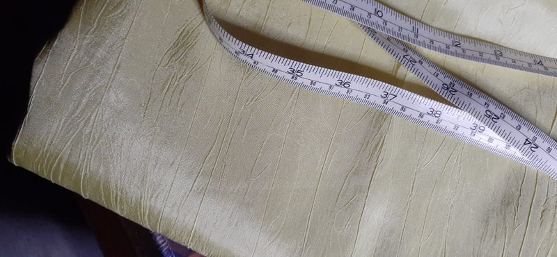 Lemon Yellow Crepe - 346 x 112cm Carousel 1