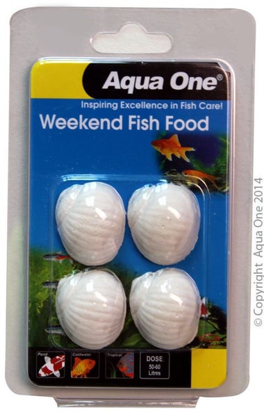 Aqua One Weekend Fish Food Block 20g Carousel 1