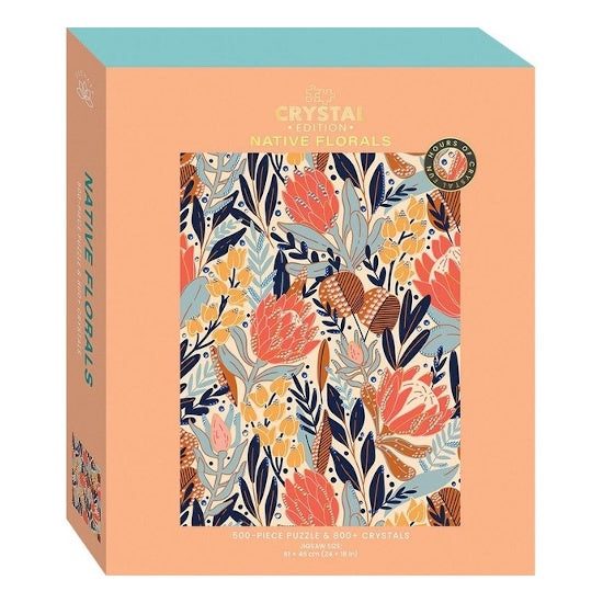 Elevate Crystal Jigsaw: Native Florals, 500pcs Carousel 1