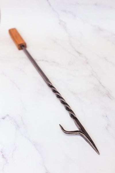 Hand Wrought Fire Scraper / Coal rake Carousel 2