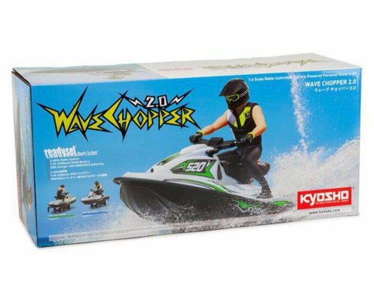 KYOSHO RC 1/6 JETSKI Wave Chopper 2.0 Blue Ready to Race (slight box damage) Carousel 2