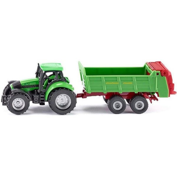 Siku Deutz-Fahr Agrotron with Spreader 1673 Carousel 1