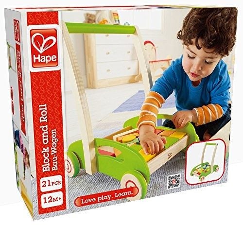 Hape Block and Roll Carousel 1