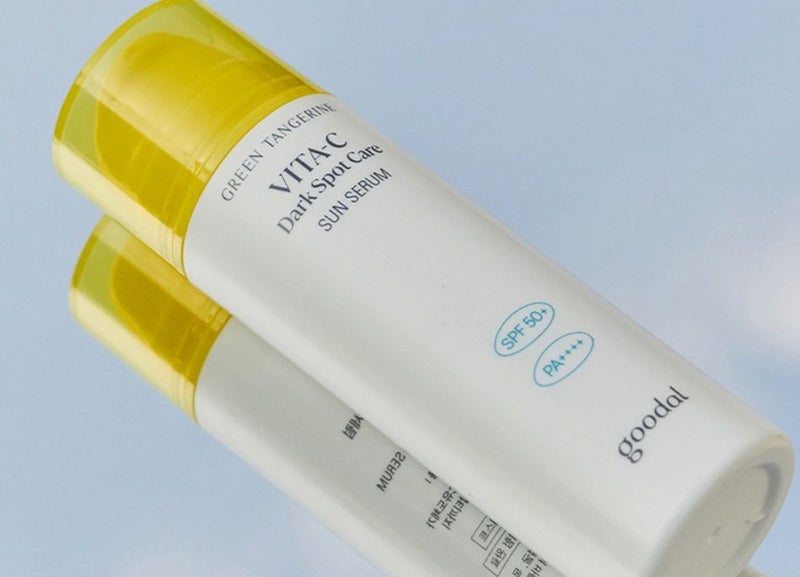 [Goodal] Green Tangerine Vita C Dark Spot Care Sun Serum kbeauty, korean Carousel 1