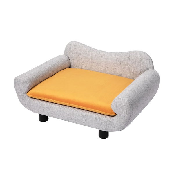 Pawz Pet Sofa Bed Dog Cat Detachable Warm Soft Back Lounge Couch Washable Cover Carousel 1