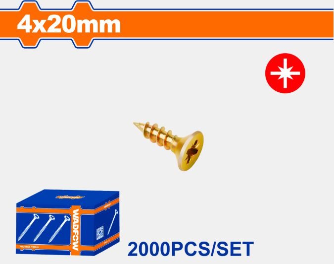 2000pc Chipboard Screw Set Carousel 1