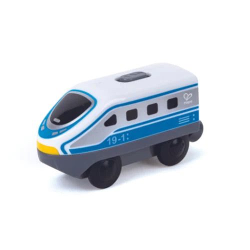 Hape Battery Powered Loco Blue Carousel 1