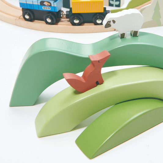 Tender Leaf Toys Green Hills View Carousel 2