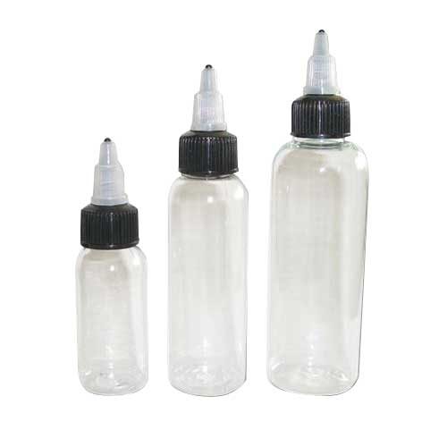 5x1oz Empty Ink Bottles with Twist Tops and marble Carousel 1