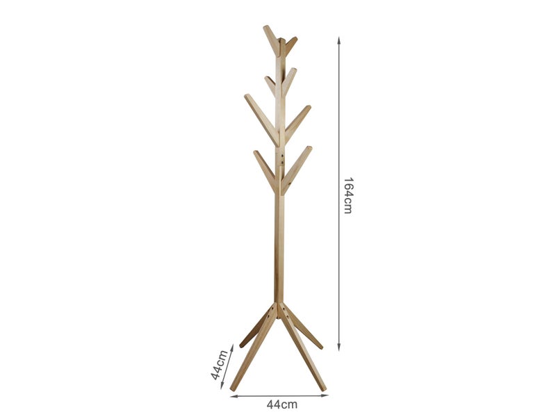 Wooden Coat Stand Hanger Rack Carousel 3