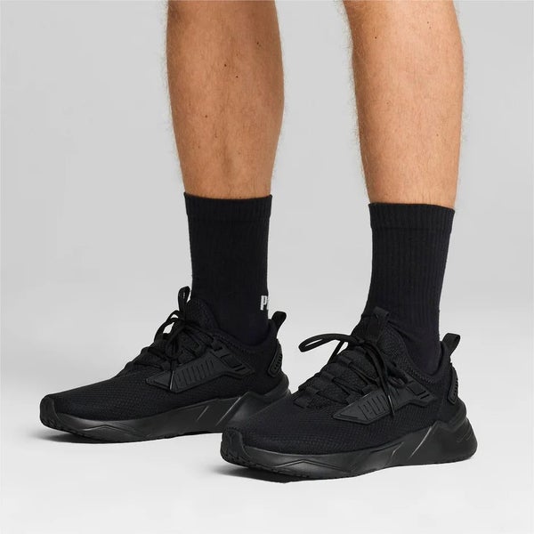 .PUMA Retaliate 3 Unisex Running Shoes - BLACK/BLACK - (37947819) - RT3 - R1L4 Carousel 8