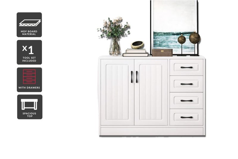 Shoe Cabinet, Bathroom Storage with Drawers New Carousel 1