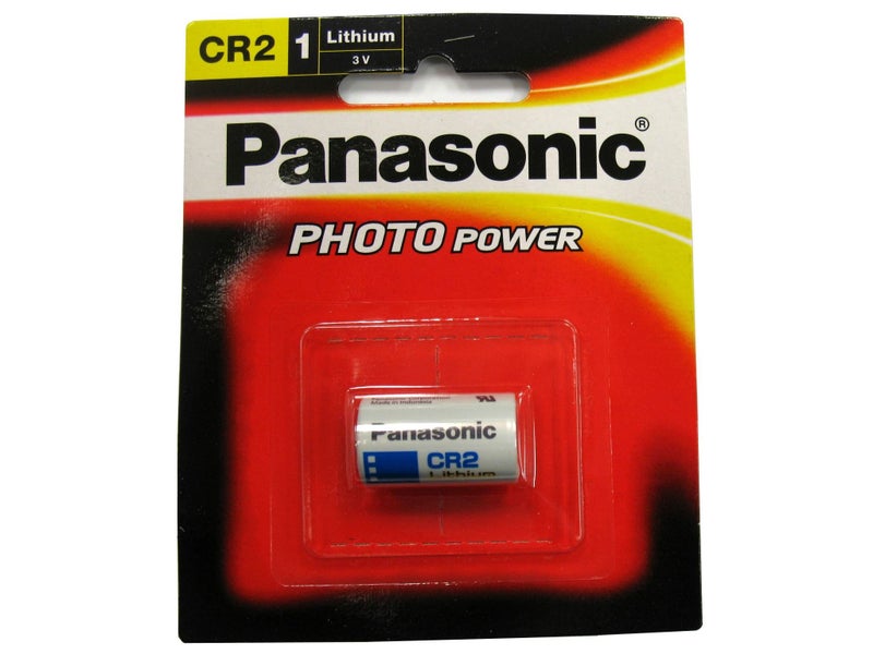 Panasonic CR2 Lithium 3V - 1 camera battery (B1 x 1) Carousel 2