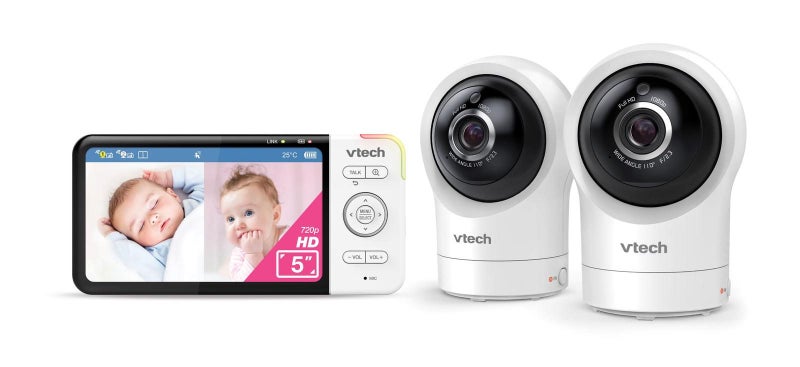 VTech Baby RM5764HDV2-2 HD Pan & Tilt Video Monitor with Remote Access Carousel 1