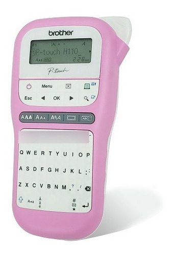 Brother PTH110PK Durable P-Touch Pink Label Printer 1 Year Warranty Carousel 2