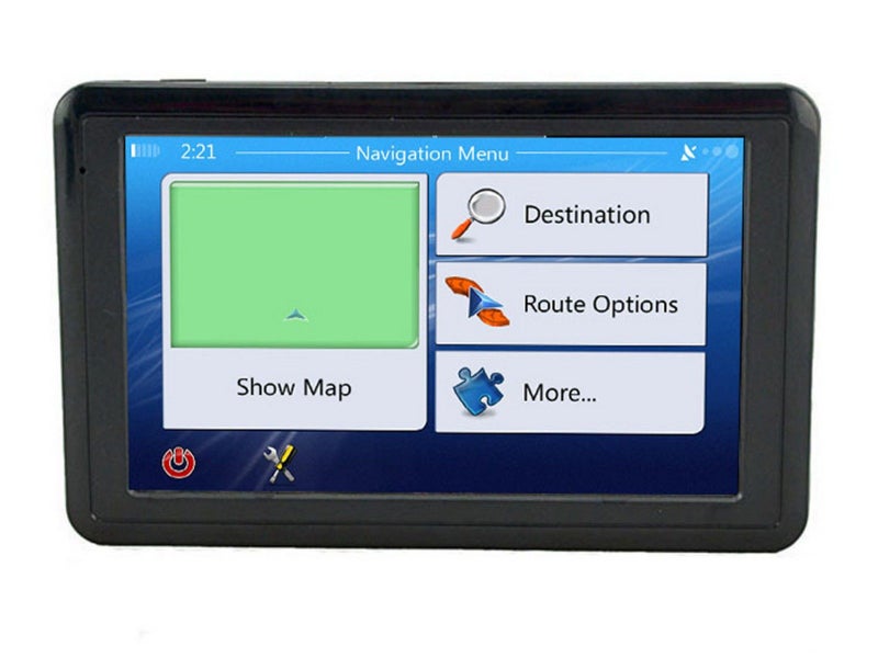 5 inch Car Truck Navigation GPS Navigator System Sat Nav Lifetime Map Speedcam Carousel 2