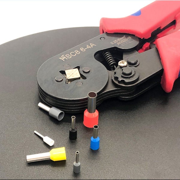 1200PCS Electrical Wire Terminals Self-Adjustable Ferrule Crimping Plier Kit62946201259523111