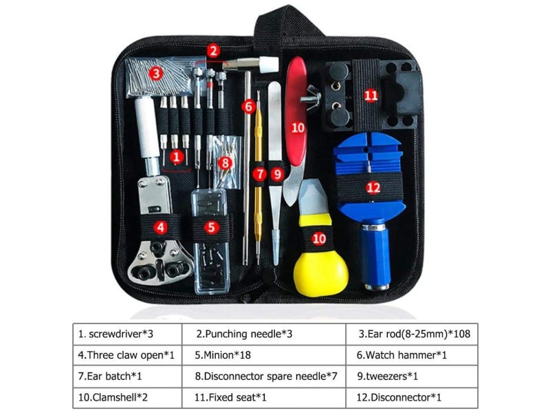 Watch Repair Tool Kit 147 PCS63003978260609111