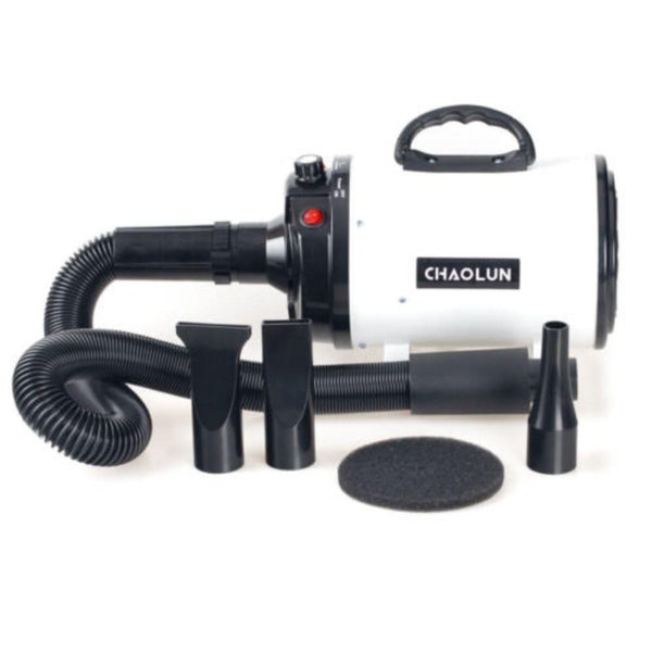 Pet Dog Cat Hair Dryer Grooming Blow Speed Hairdryer Blower Heater Blaster 2800W Carousel 1