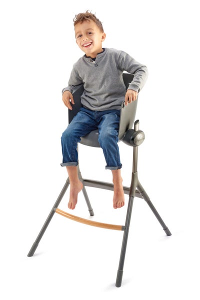 Beaba: Up & Down High Chair - Mineral Grey Carousel 5