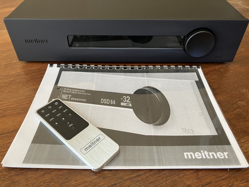 Meitner MA3 Intergrated D/A Converter Streamer. Carousel 1
