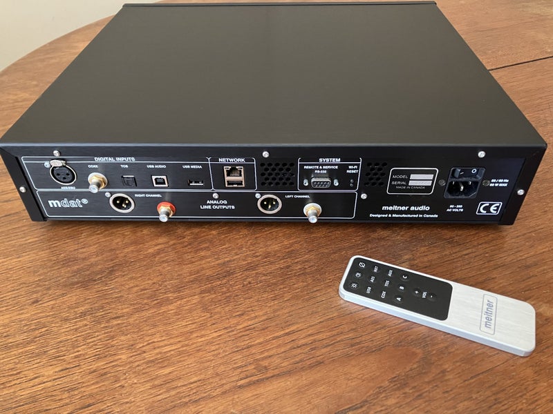 Meitner MA3 Intergrated D/A Converter Streamer. Carousel 2
