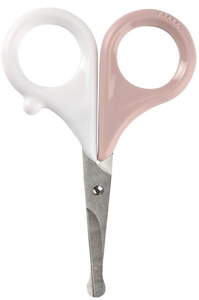 Beaba: Baby Scissors - Old Pink Carousel 1