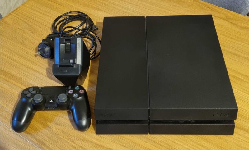 Sony PS4 1TB CUH-1202B Console + Wireless Controller + Charge Block + 2 Games Carousel 1