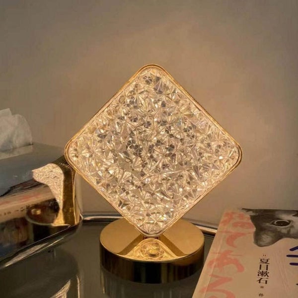LED Night Light Lamp Square Table Lamp Carousel 1