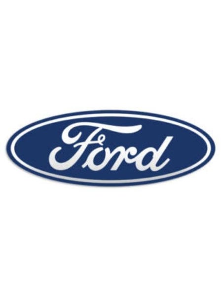 Ford Oval Logo Sticker 15cm Carousel 1