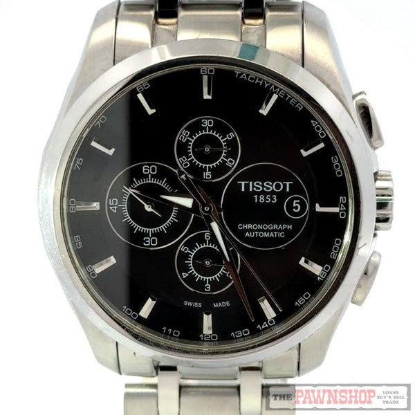 Tissot Couturier Chronograph Automatic Stainless Steel Watch Carousel 1