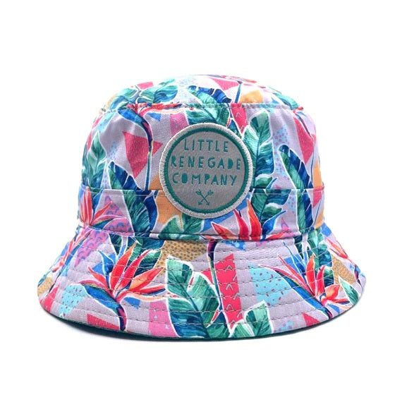 Paradise Reversible Bucket Hat Maxi Little Renegade Company Carousel 1