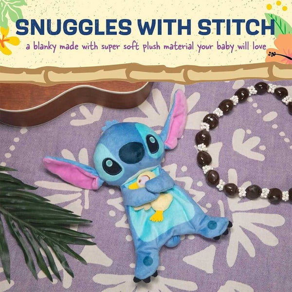 Disney Baby Snuggle Blanket Comforter: Stitch Carousel 3