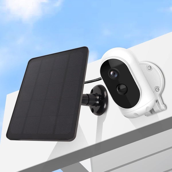 Solar Panel for CCTV Security Camera Eufy Arlo Wyze Swann Reolink Ring Blink Carousel 2