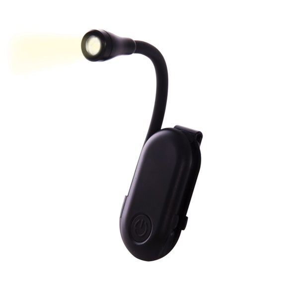 ISGift: Rechargeable Clip-On Book Light - Black IS Gift Carousel 1