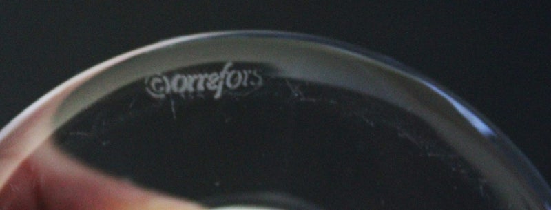 +++ SCANDINAVIAN "ORREFORS - SWEDEN" TEALIGHT CANDLEHOLDER +++ Carousel 11
