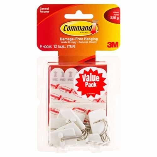 3M Command Hook 17067-VP - Small - Value Pack - White [XA006797642] Carousel 1