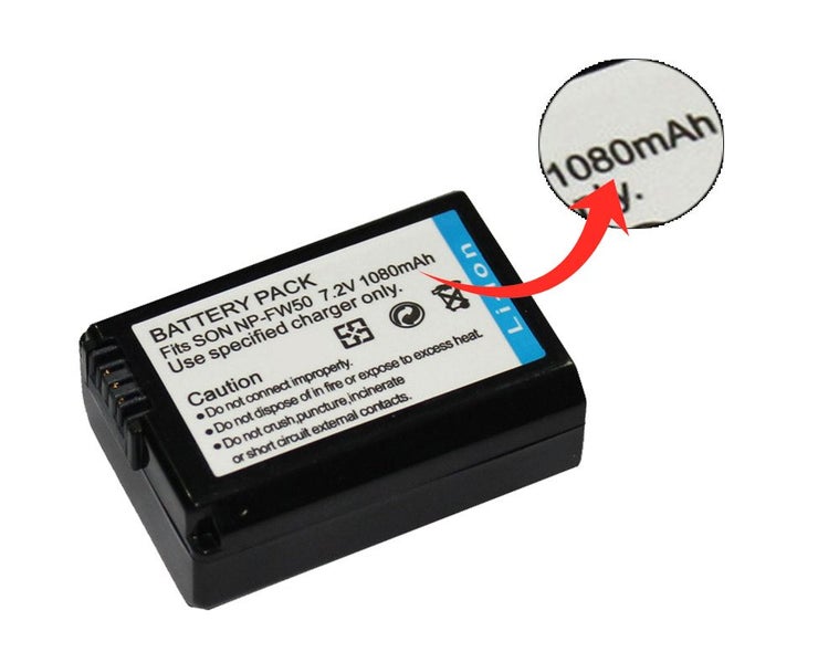 Camera Battery NP-FW50 for Sony Alpha 7 a6500 a7II a7SII - Sale Now Carousel 2