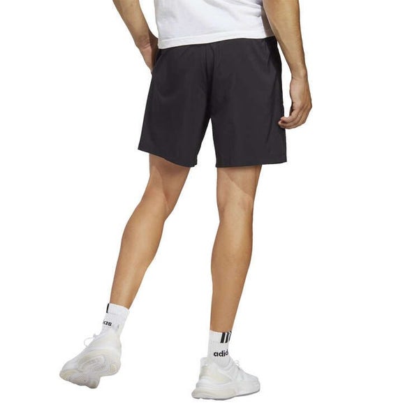 adidas Mens Essentials Chelsea Linear Logo Shorts - Black Carousel 2