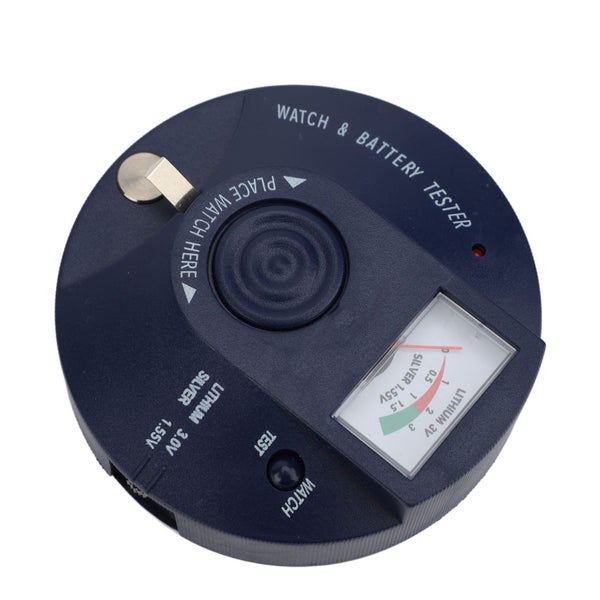 round watch battery tester quartz movement detector watch battery checker watch Carousel 1