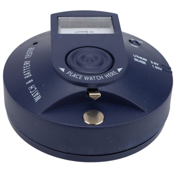 round watch battery tester quartz movement detector watch battery checker watch Carousel 2