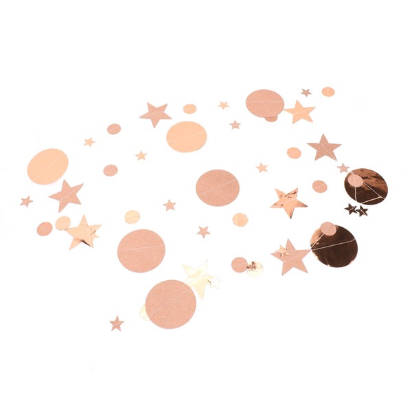 glitter paper hanging banners paper star and circle hanging decorations star and Carousel 1