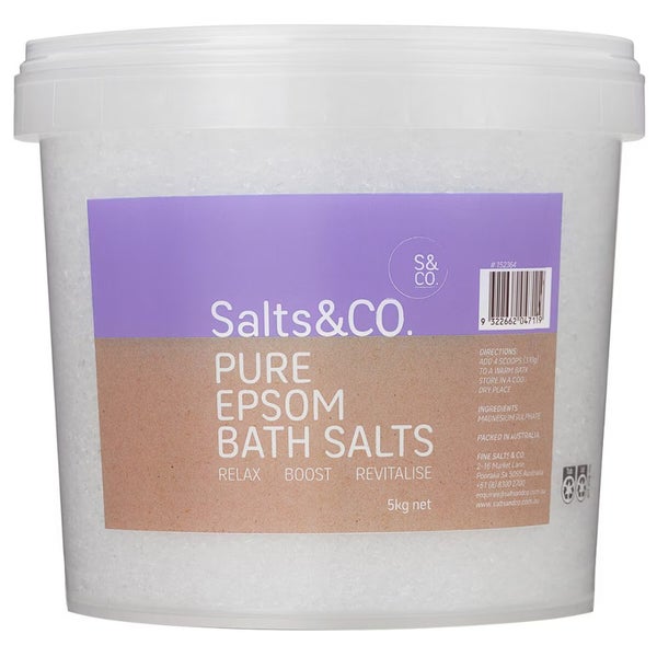 Salts & Co. Pure Epsom Bath Salts 5 kg Carousel 1