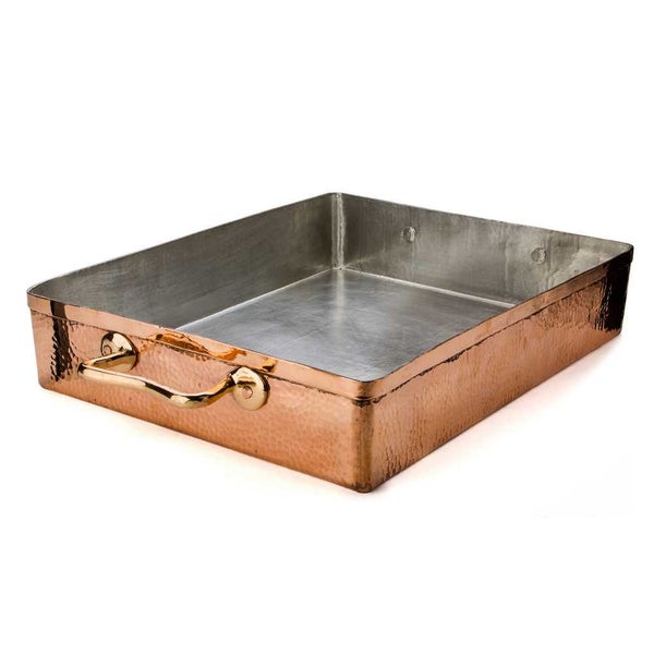 Amoretti Brothers Copper Roasting Dish Pan 51cm Carousel 1