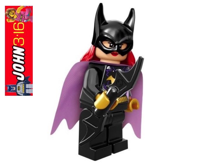 AWESOME RARE LEGO SUPER HEROES MINIFIGURE - BATGIRL MINIFIGURE + BONUS! Carousel 1